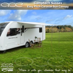 Camptech Sussex Sunshade Caravan Canopy